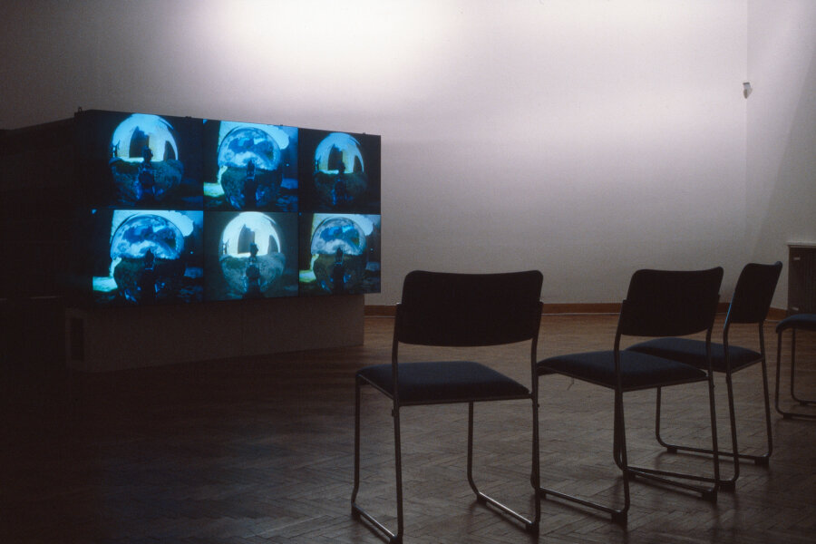 Steina, The West, 1983, foto archiv Tomáš Ruller, Vašulka Kitchen Brno